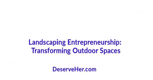 landscaping entrepreneurship